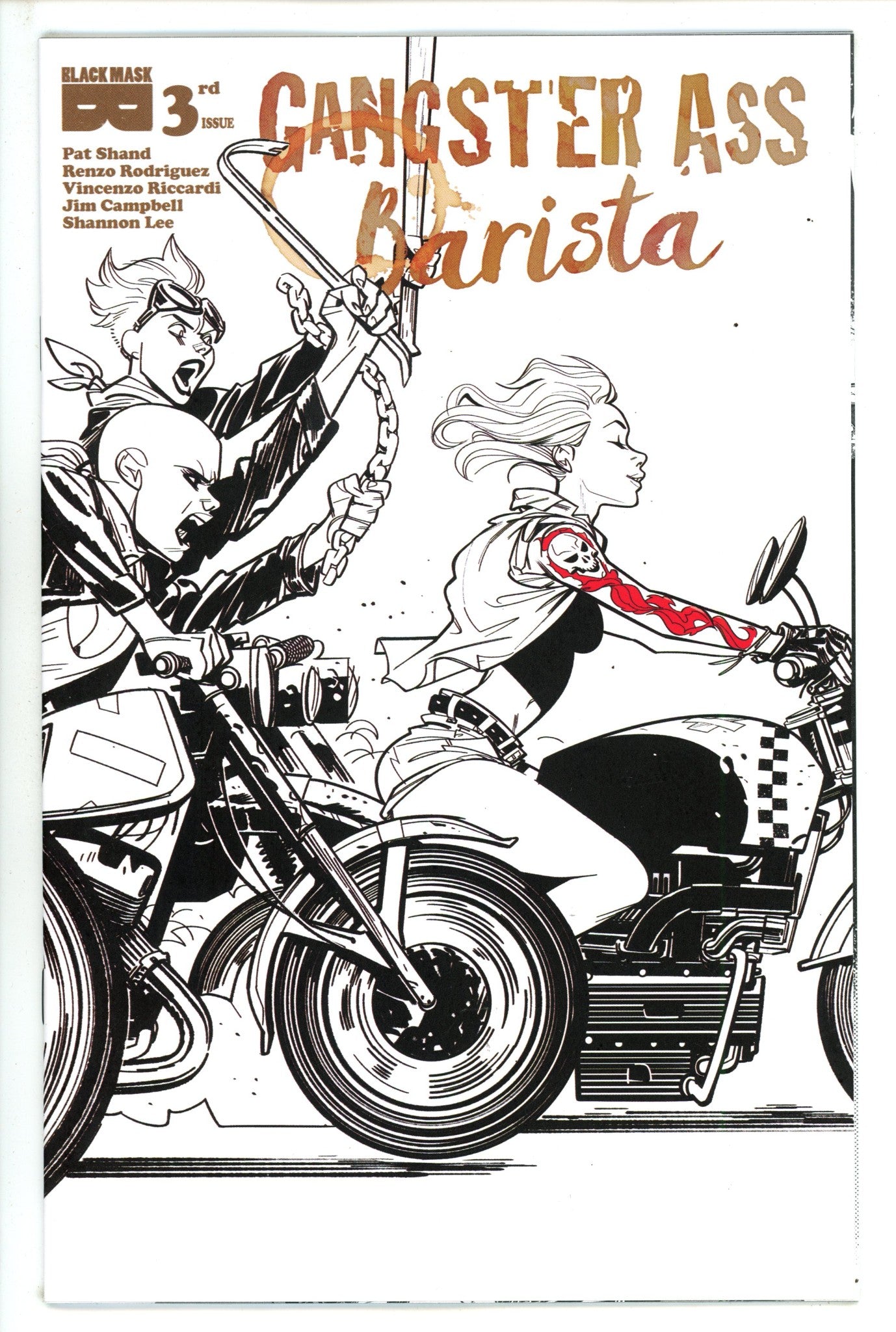 Gangster Ass Barista 3 Incentive Variant NM (2023)