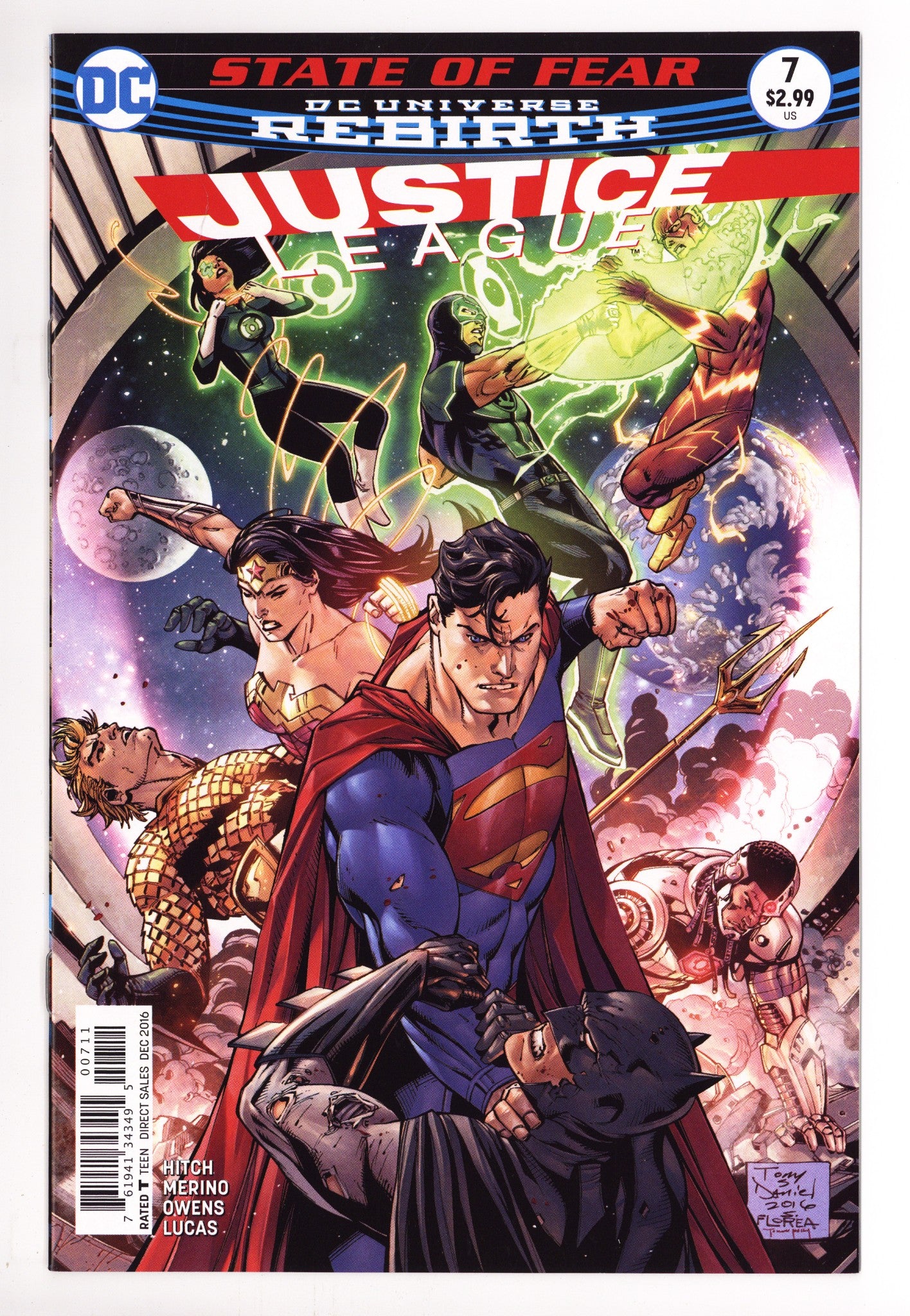 Justice League Vol 2 7 High Grade (2016) 
