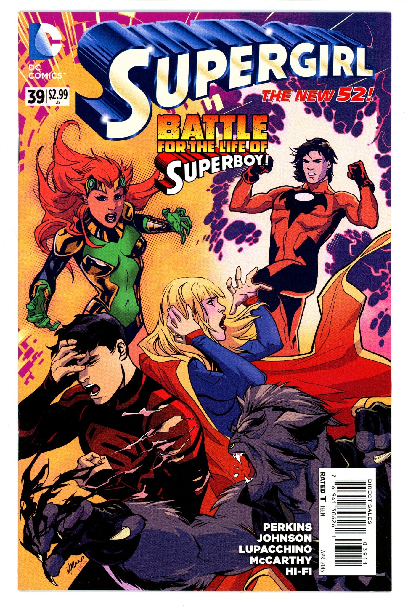 Supergirl Vol 6 39 High Grade (2015) 