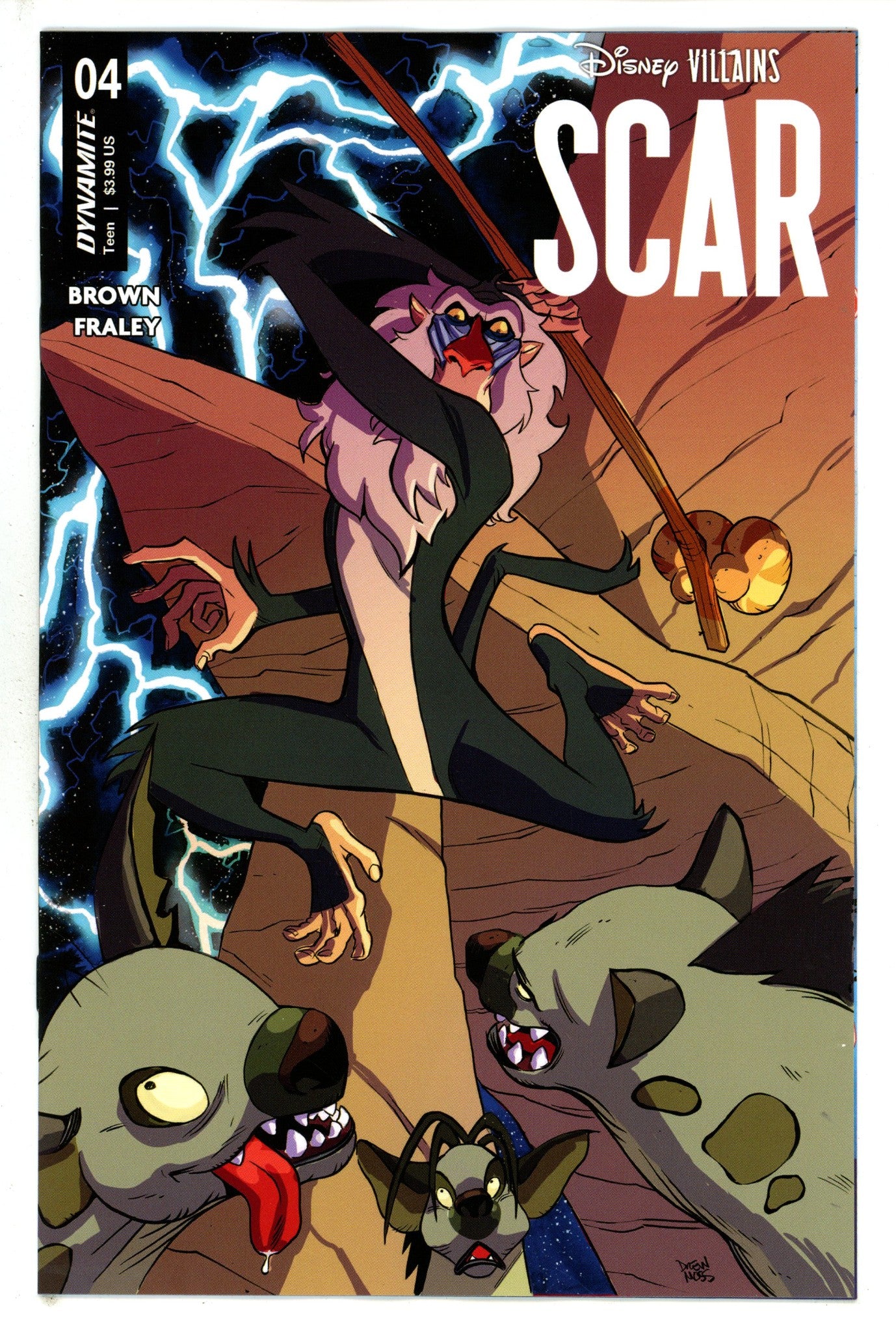 Disney Villains Scar 4 Moss Variant (2023)