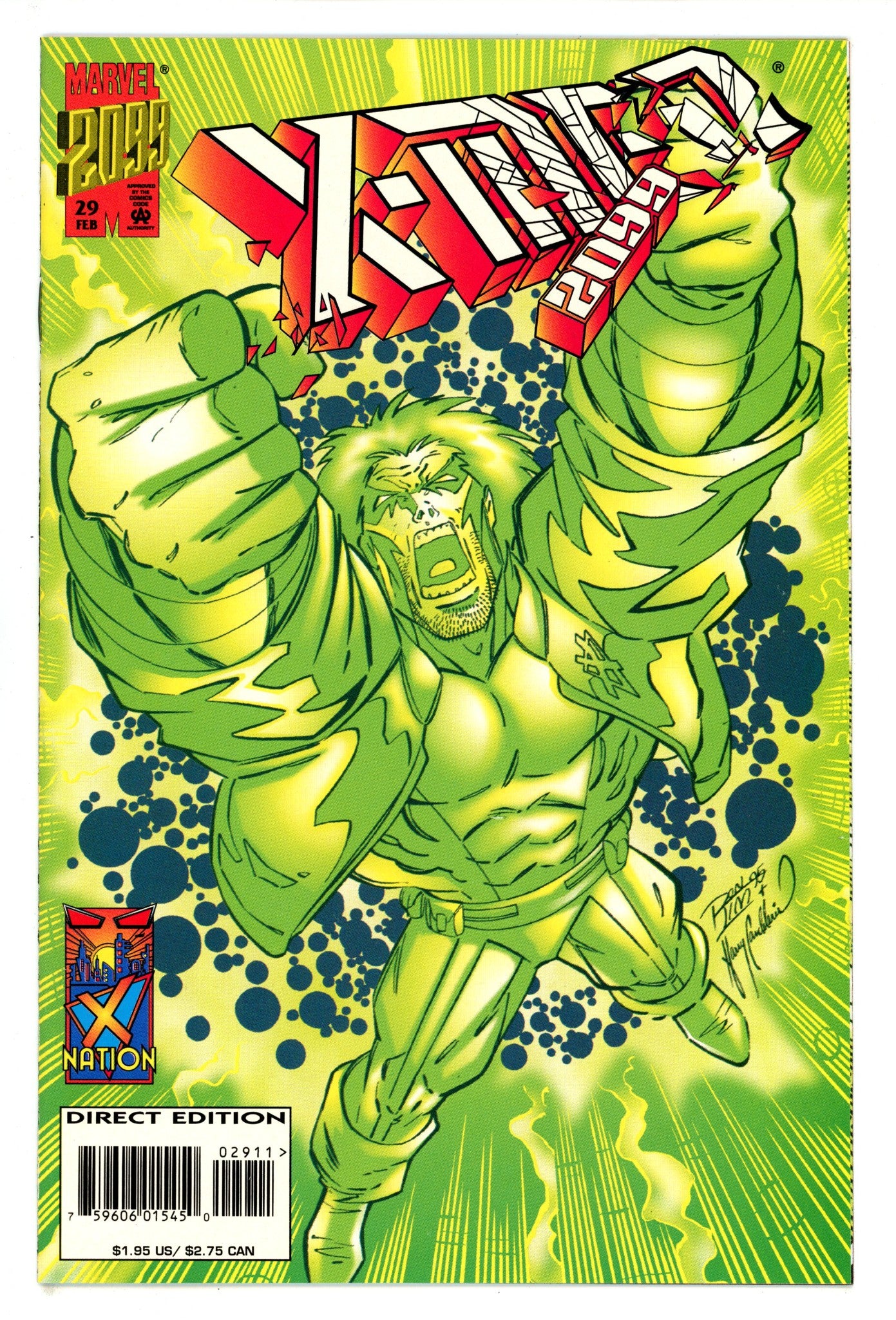 X-Men 2099 29 High Grade (1996) 