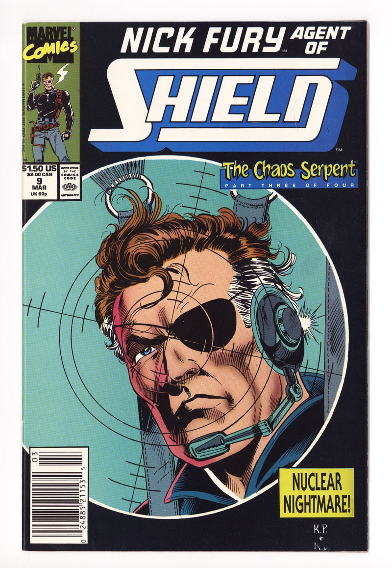Nick Fury, Agent of S.H.I.E.L.D. Vol 4 9 High Grade (1990) 