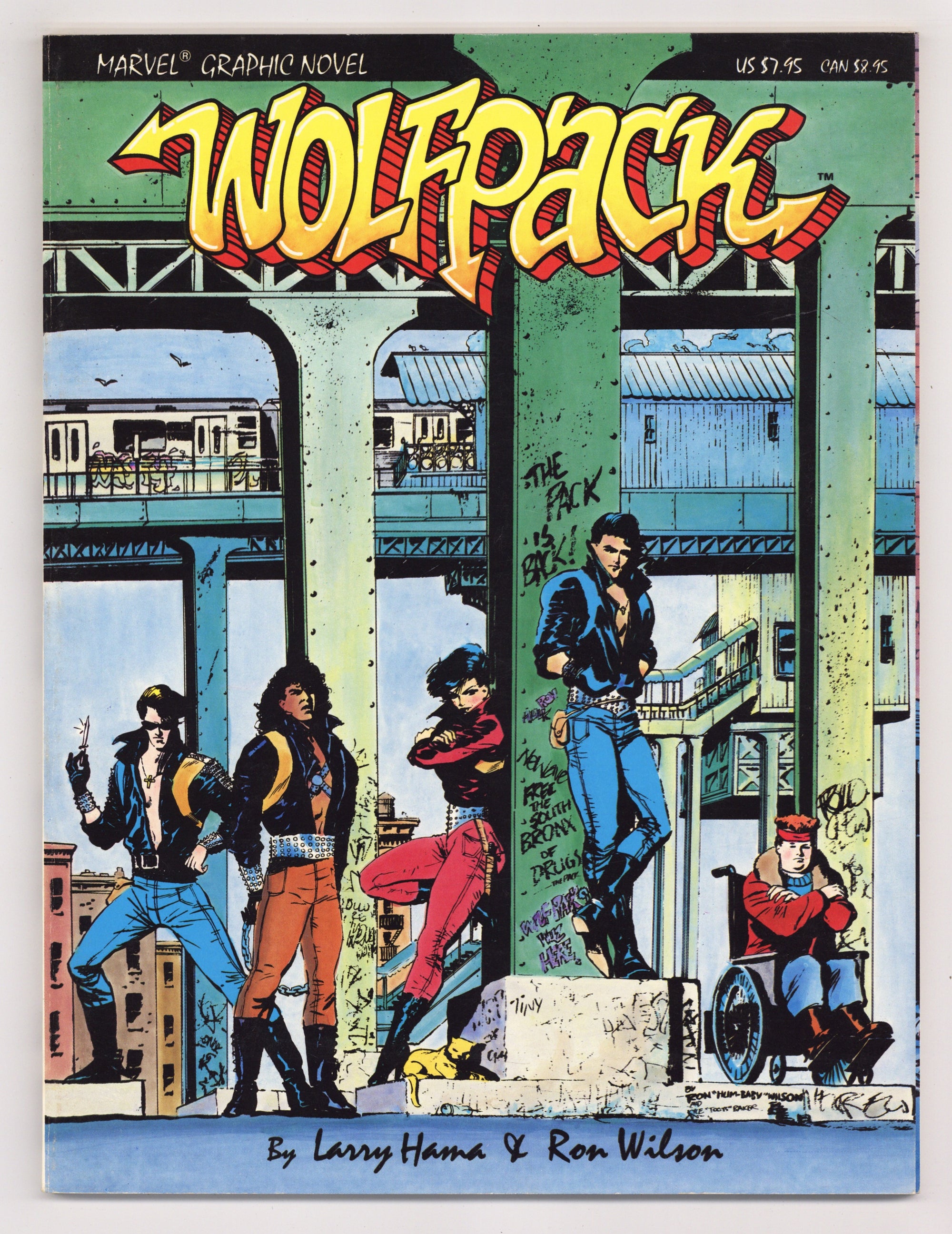 Marvel Graphic Novel 31 Low Grade Wolfpack (1987) 