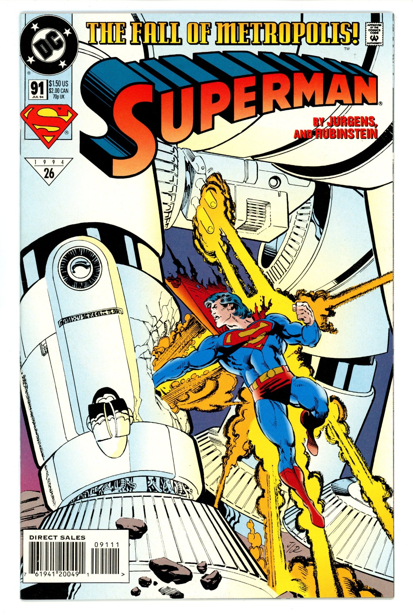 Superman Vol 2 91 High Grade (1994) 