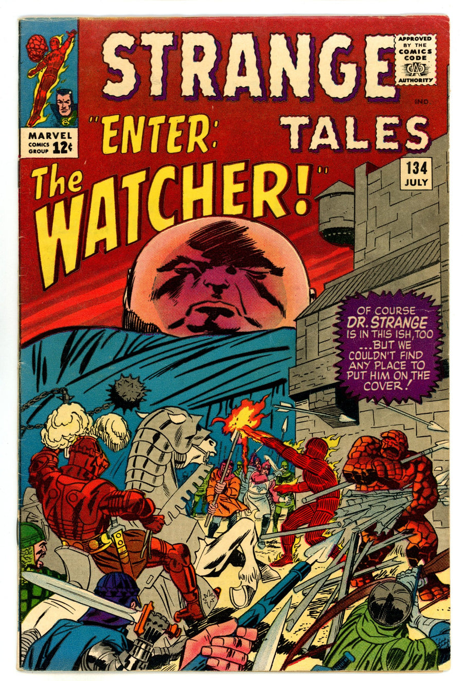 Strange Tales Vol 1 134  VF- (7.5)  (1965)  