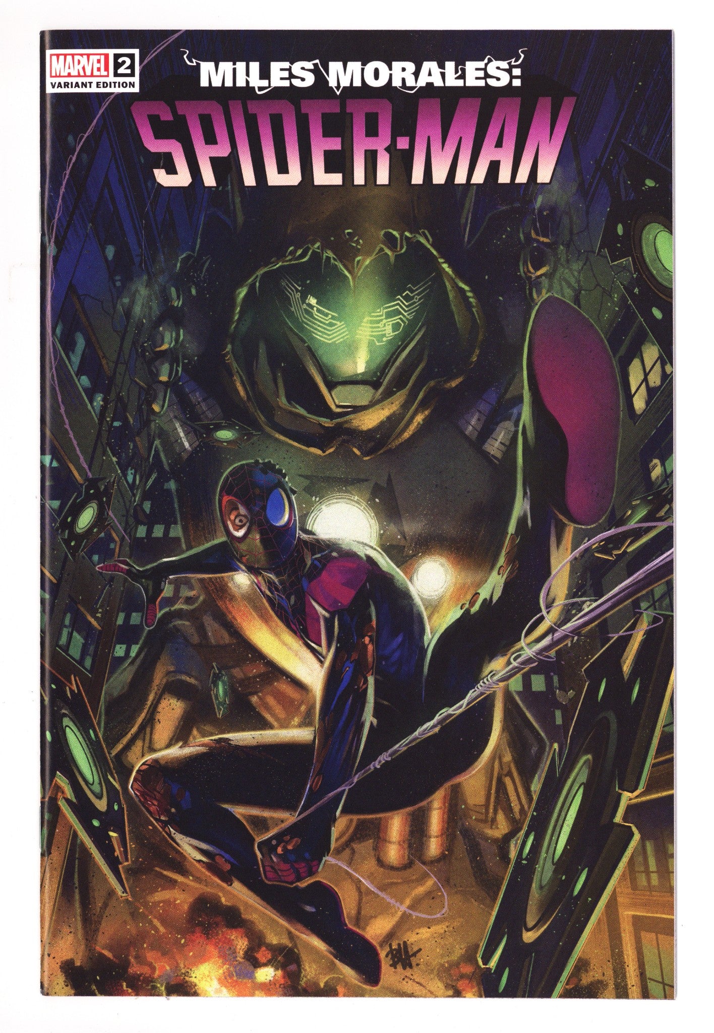 Miles Morales: Spider-Man Vol 2 2 High Grade (2023) Harvey Exclusive Variant 
