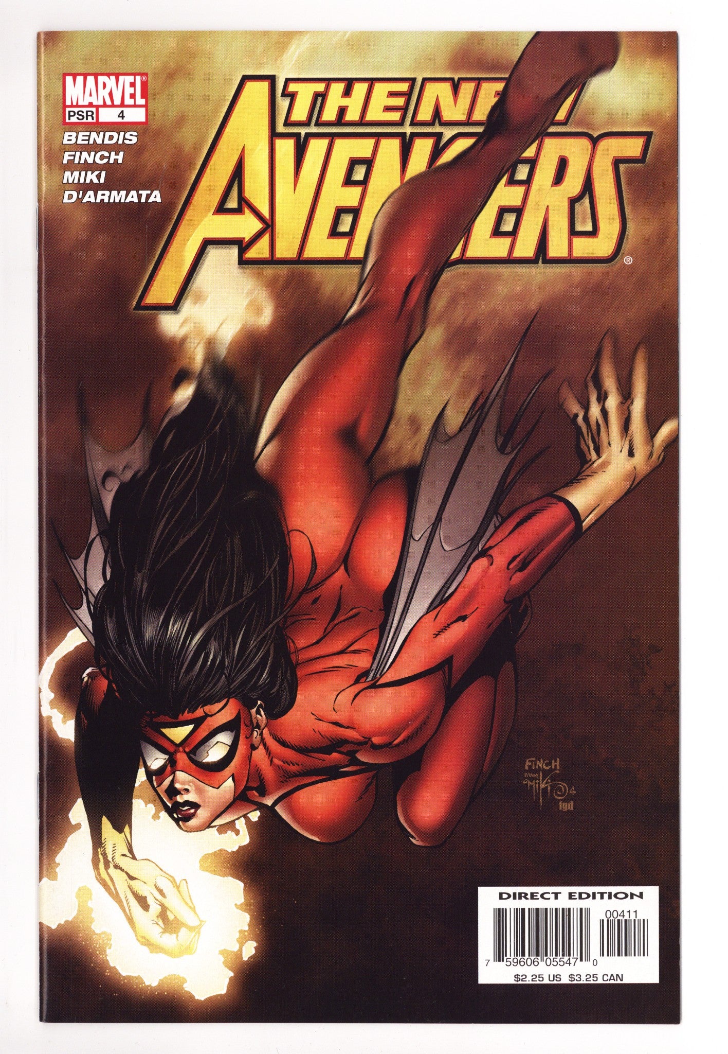 New Avengers Vol 1 4 High Grade (2005) 