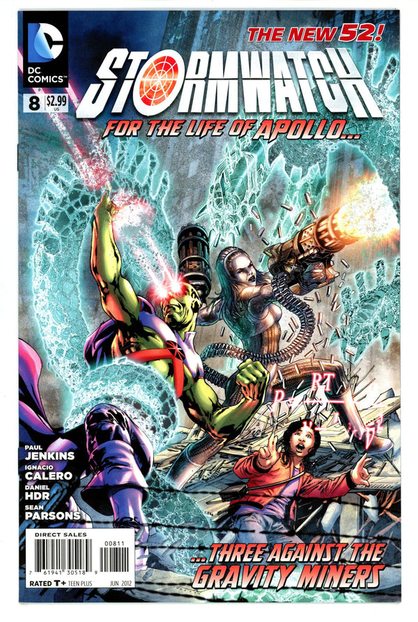 Stormwatch Vol 3 8 High Grade (2012)