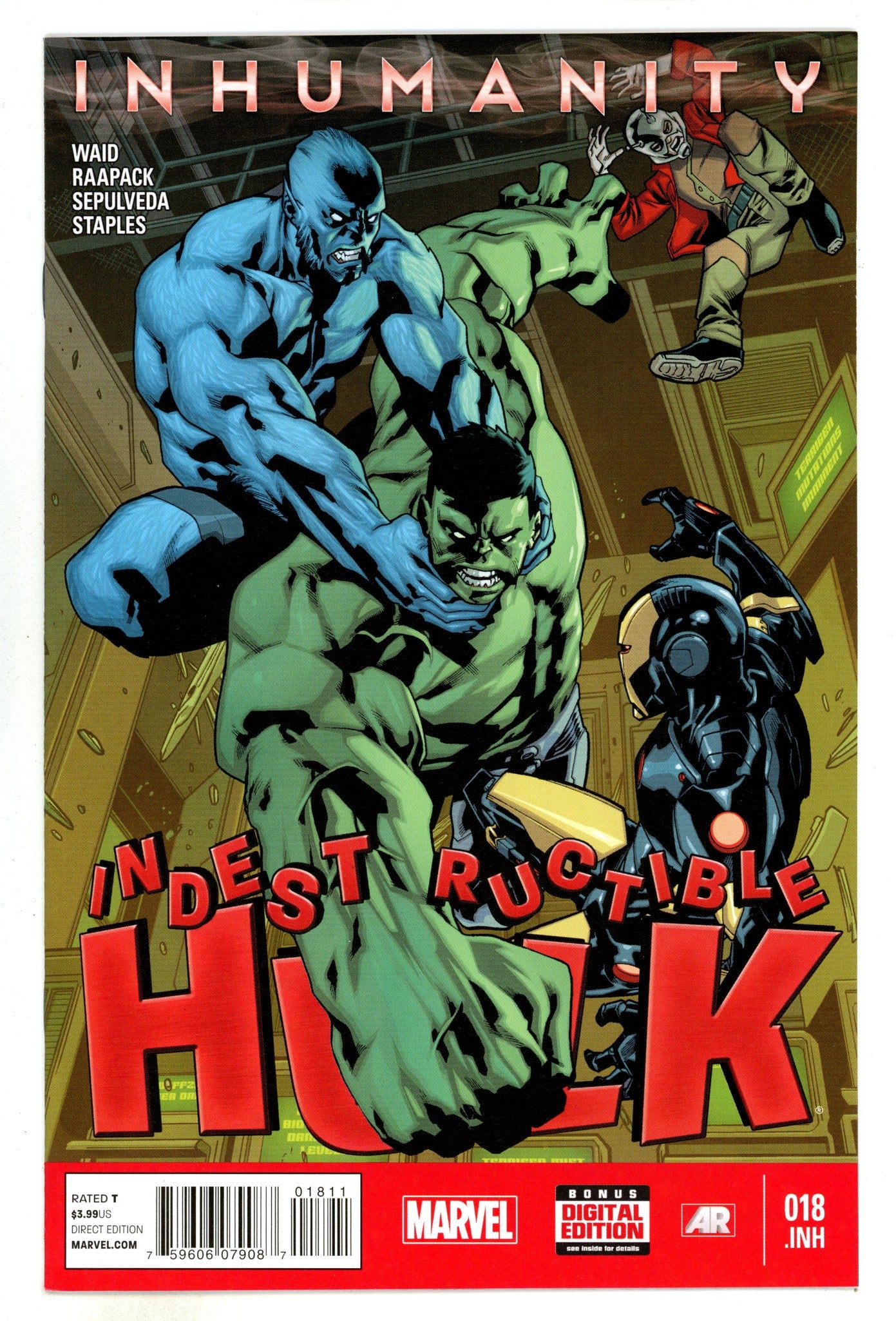 Indestructible Hulk 18 (18.INH) High Grade (2014) 
