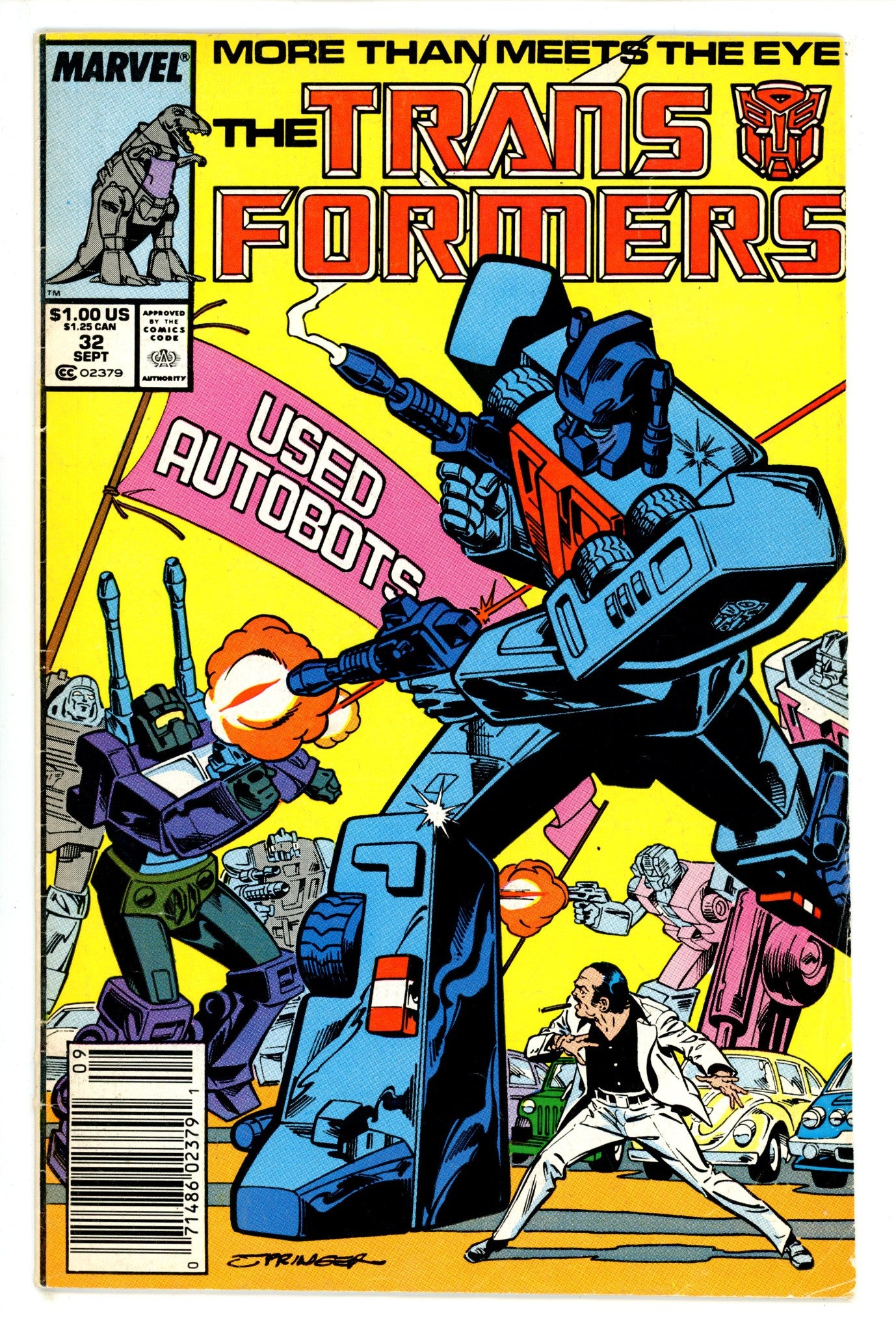 The Transformers 32 Newsstand VG- (1987)