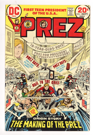 Prez Vol 1 1  NM- (9.2)   (1973)