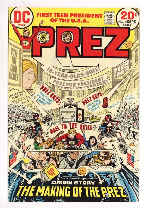 Prez Vol 1 1 NM- (9.2) (1973)