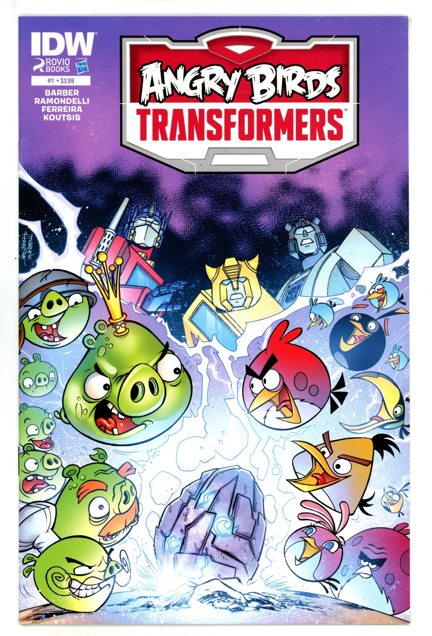 Angry Birds Transformers 1 Mid Grade (2014) 