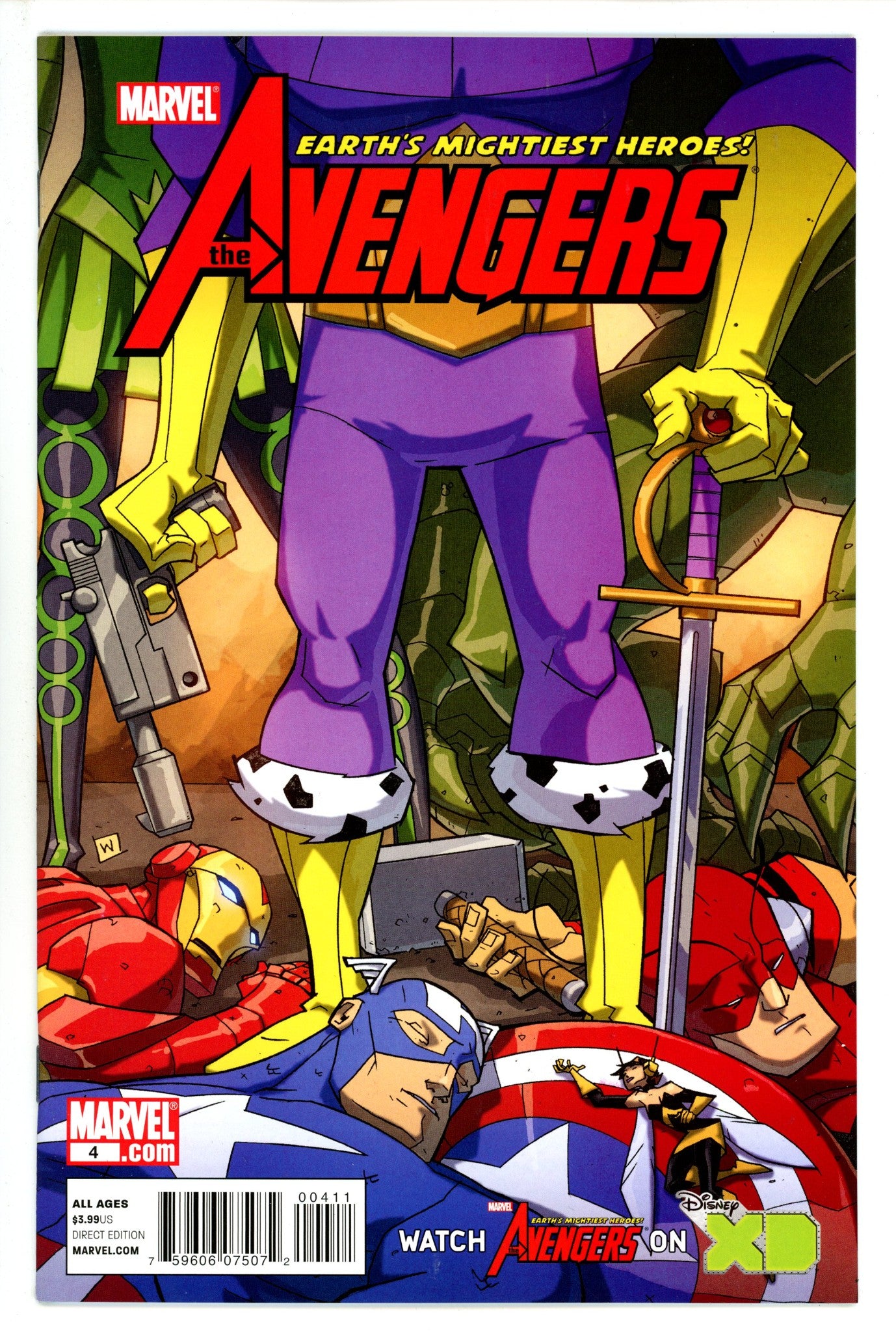 Avengers: Earth's Mightiest Heroes Vol 3 4 High Grade (2011) 
