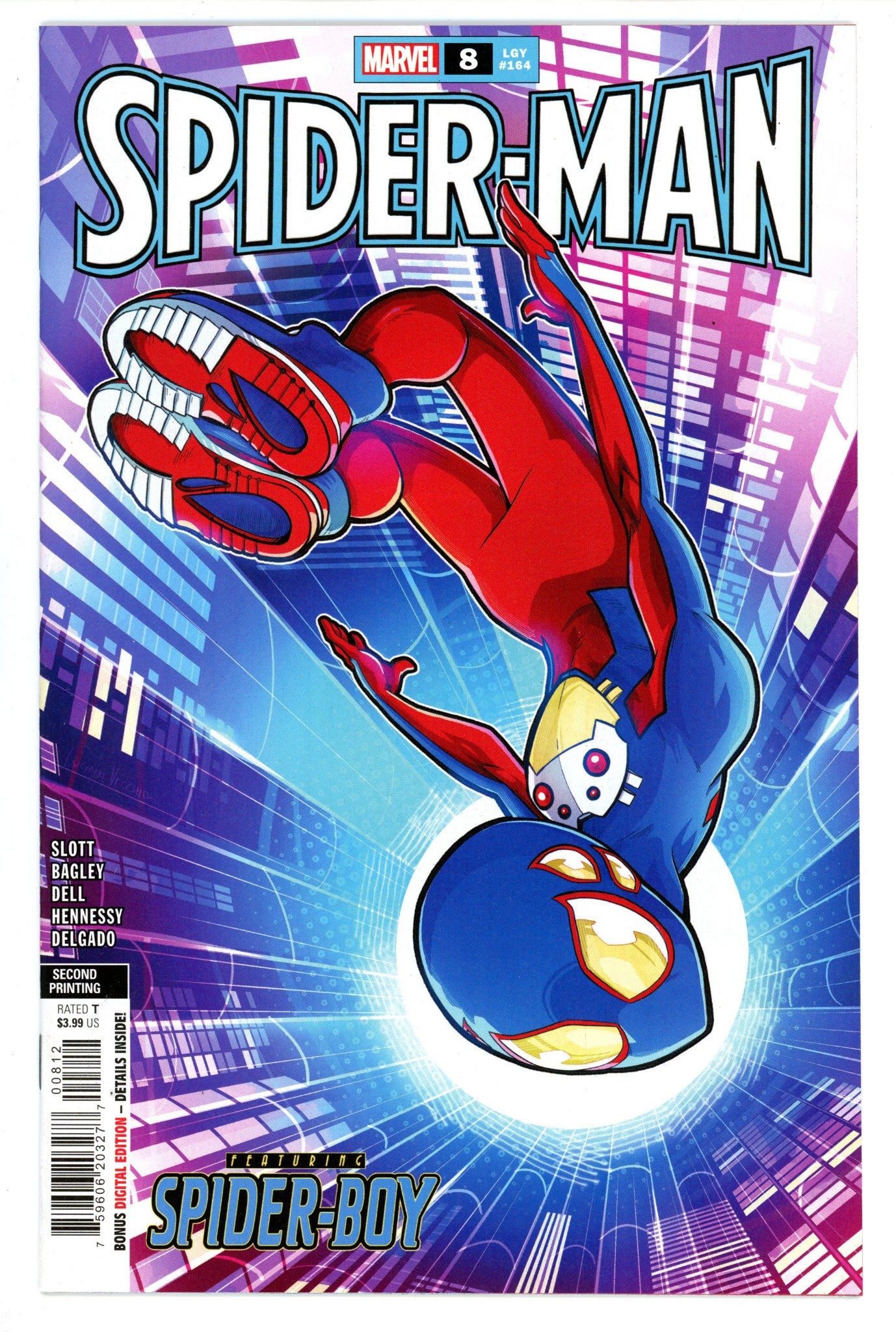 Spider-Man Vol 4 8 (164)High Grade(2023)2nd Print
