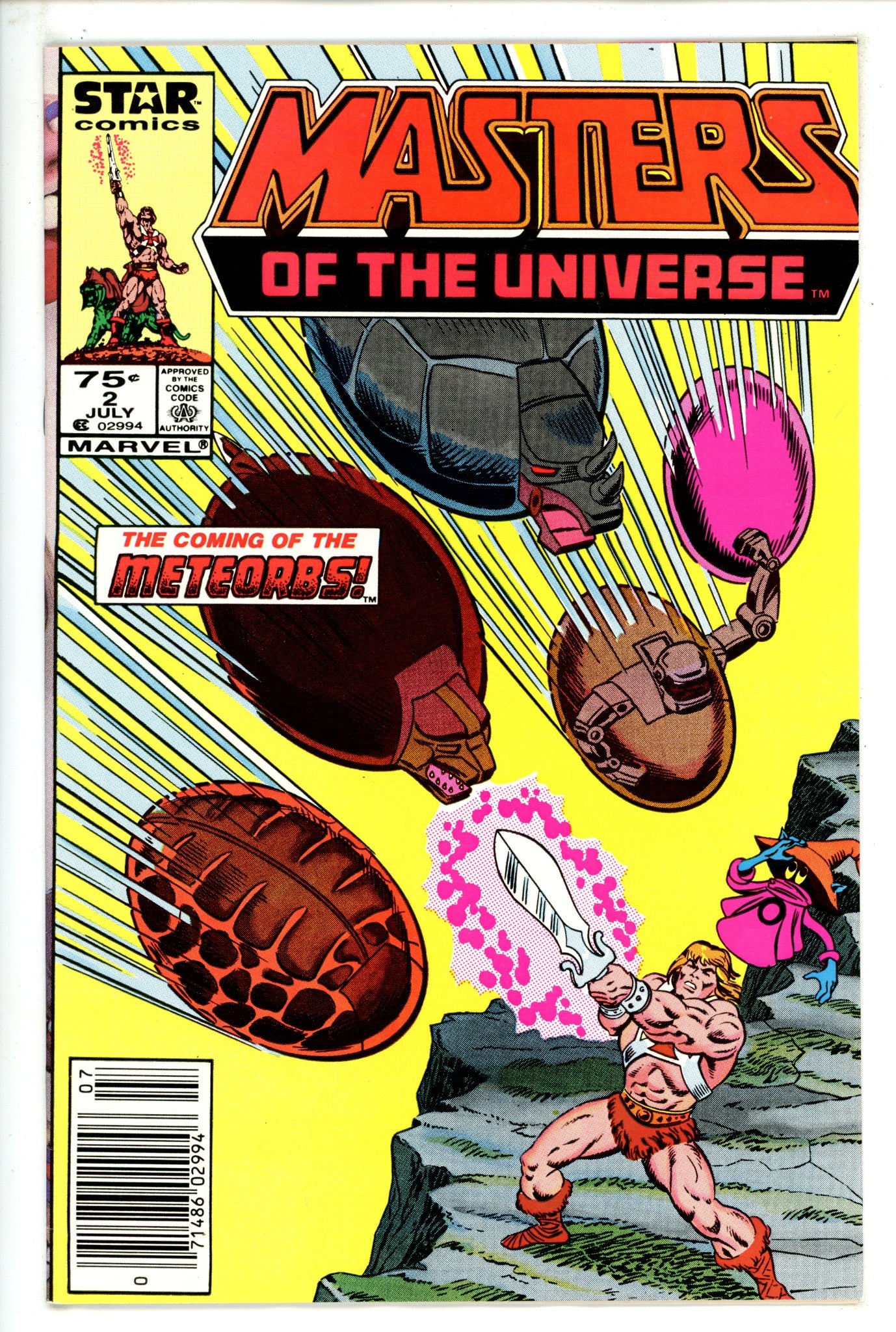 Masters of the Universe 2 FN/VF (7.0) (1986) Newsstand 