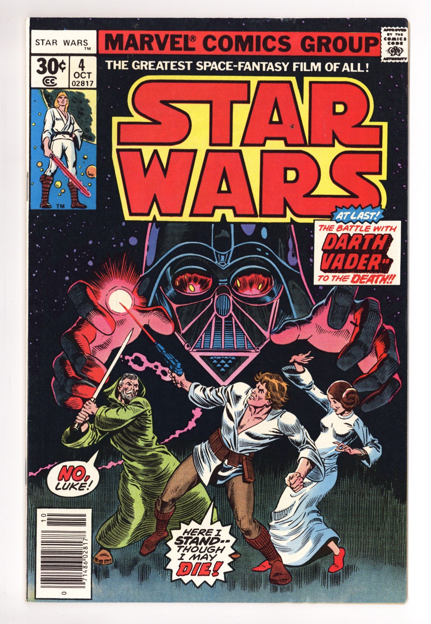 Star Wars Vol 1 4 FN (6.0) (1977) 