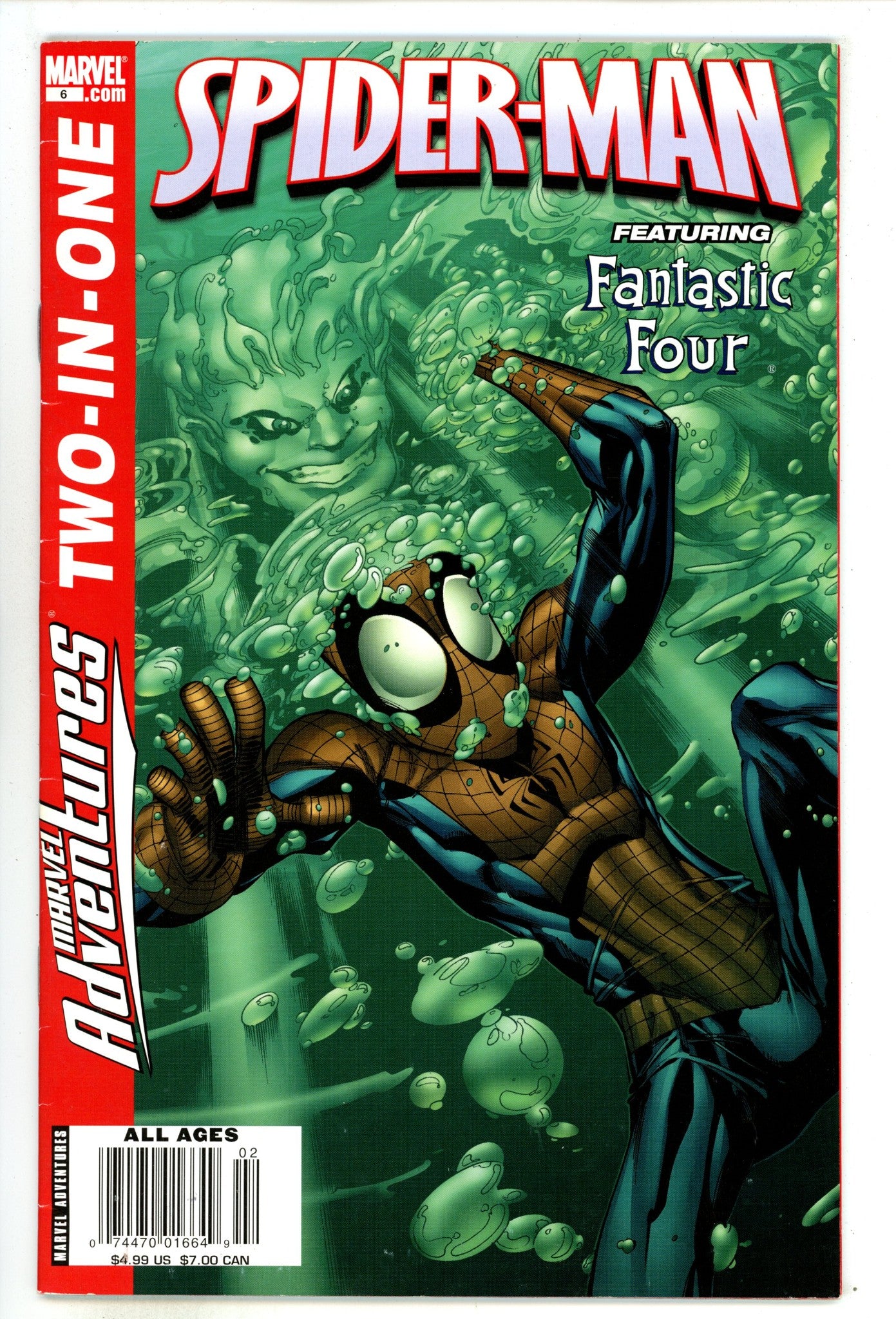 Marvel Adventures Two-In-One 6 VG/FN (5.0) (2008) Newsstand 