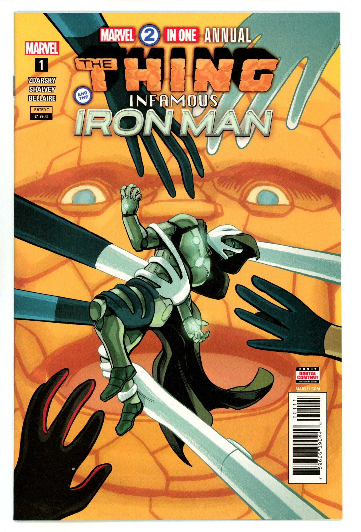 Marvel Two-in-One Annual Vol 3 1 High Grade (2018) 