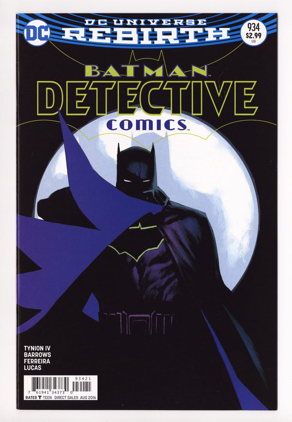 Detective Comics Vol 3 934 High Grade (2016) Albuquerque Variant