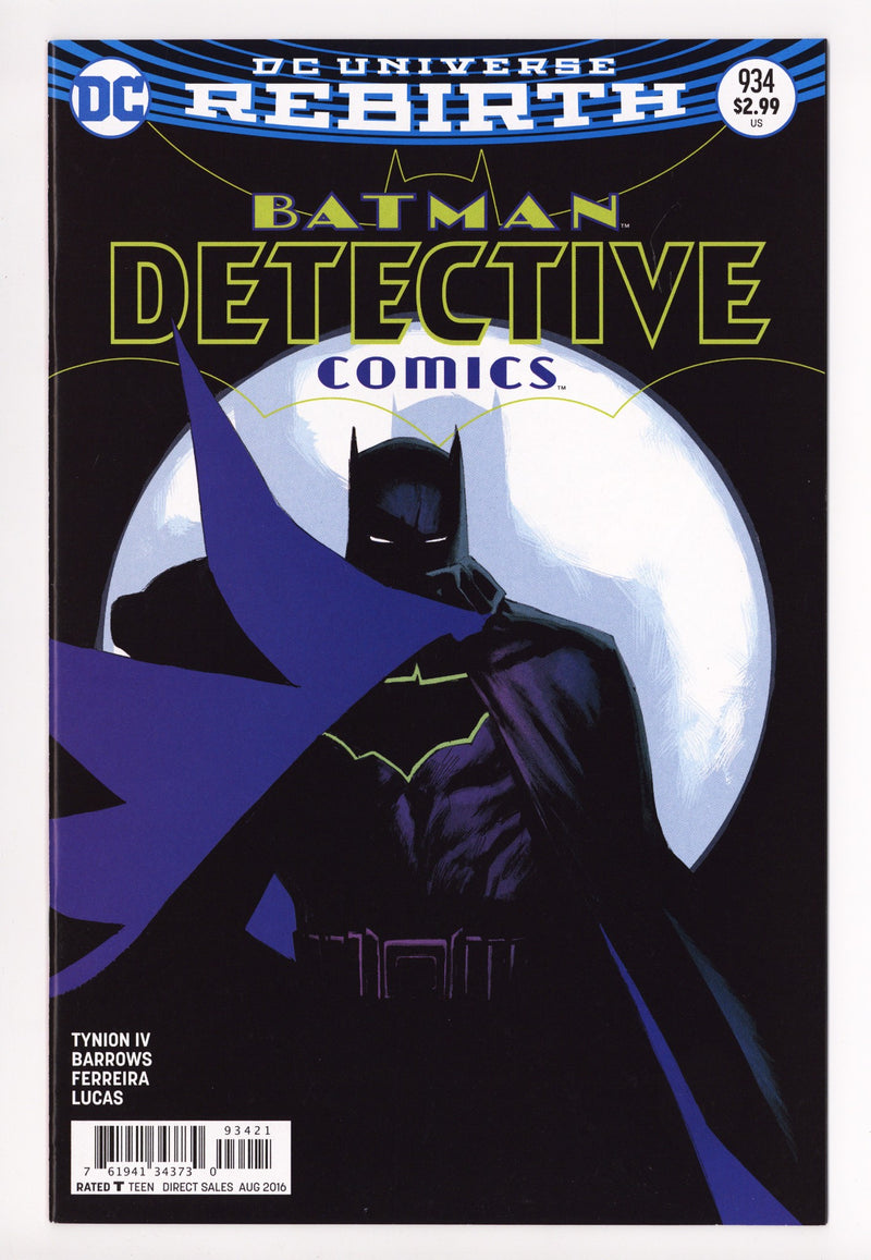 Detective Comics Vol 3 934 High Grade (2016) Albuquerque Variant 