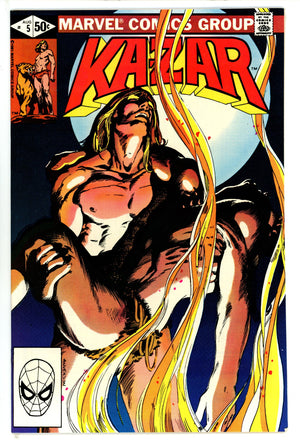 Ka-Zar the Savage Vol 3 5 (1981)