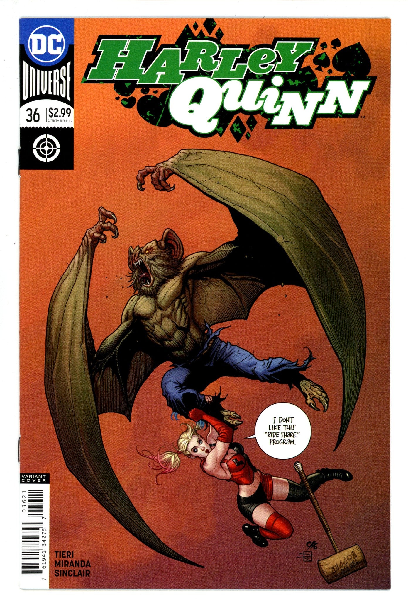 Harley Quinn Vol 3 36 High Grade (2018) Cho Variant 