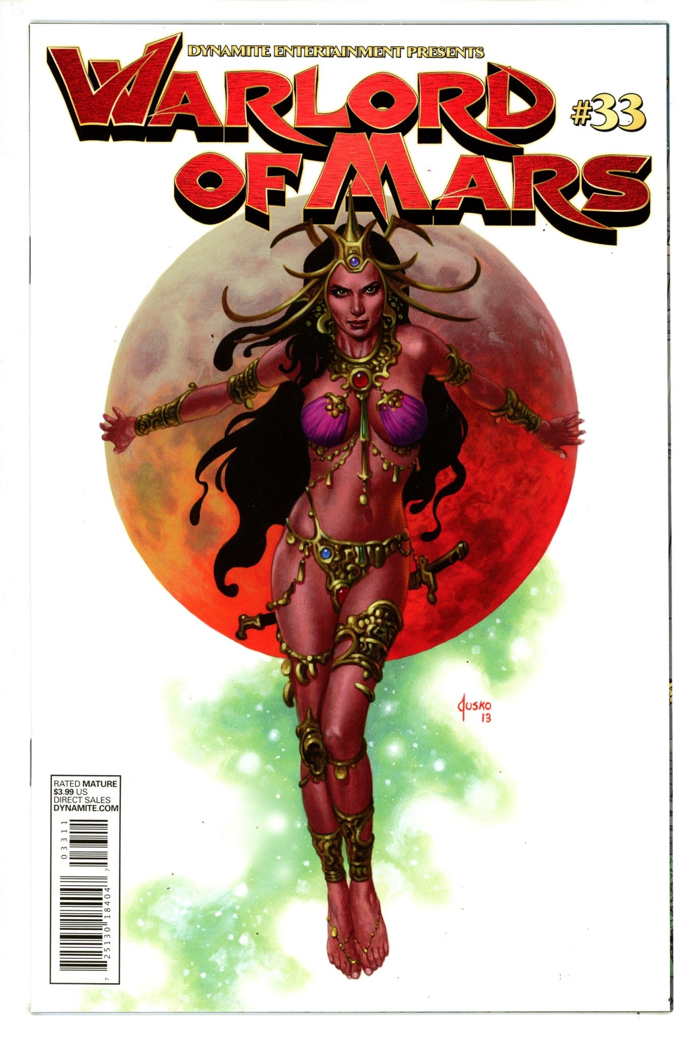 Warlord of Mars 33 NM (9.4) (2014)