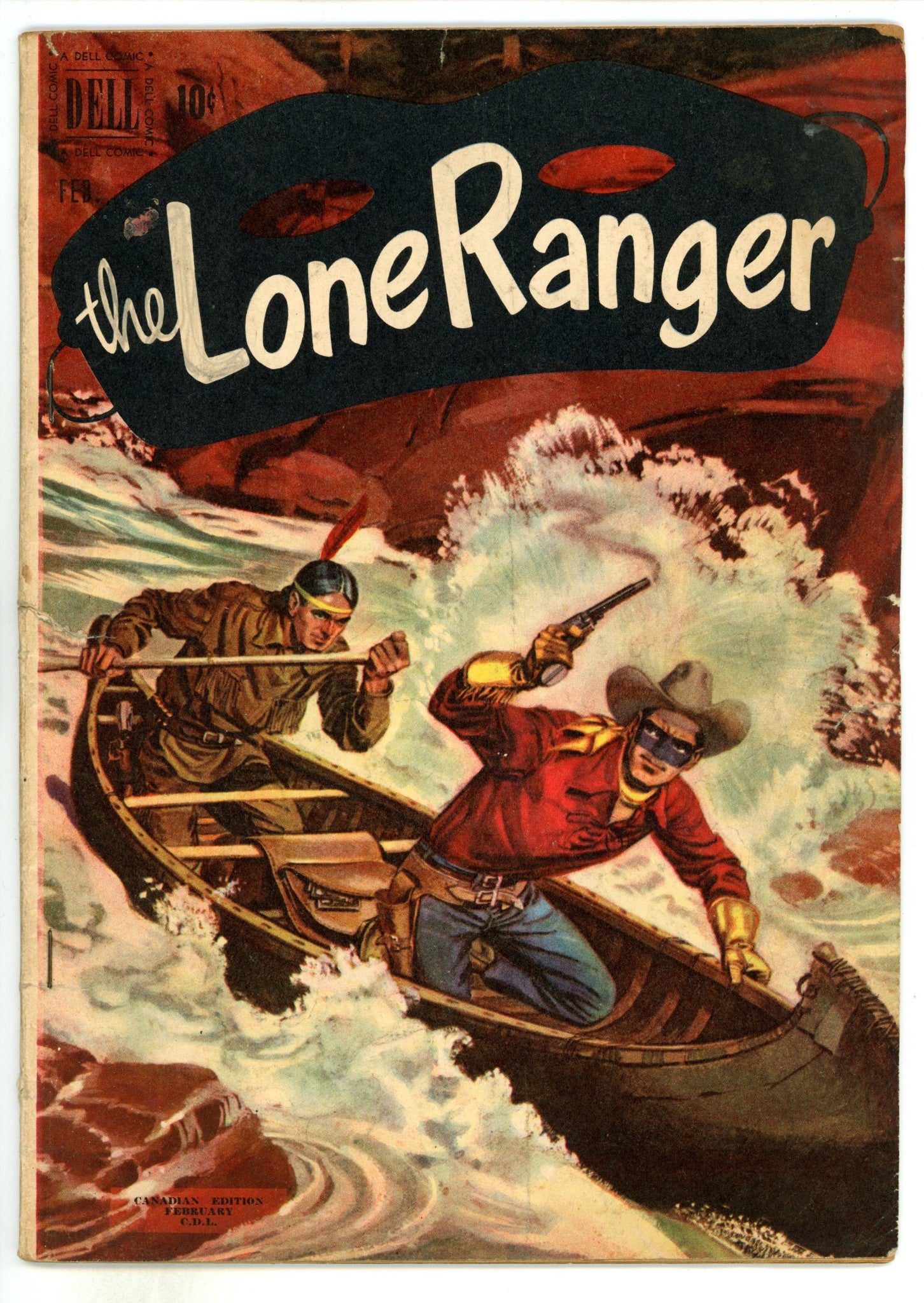 The Lone Ranger 32 GD/VG (3.0) (1951) Canadian Edition 