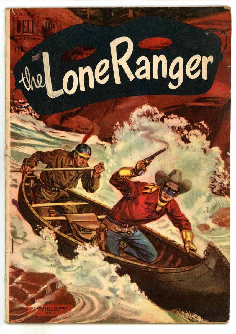 The Lone Ranger 32 GD/VG (3.0) (1951) Canadian Edition 