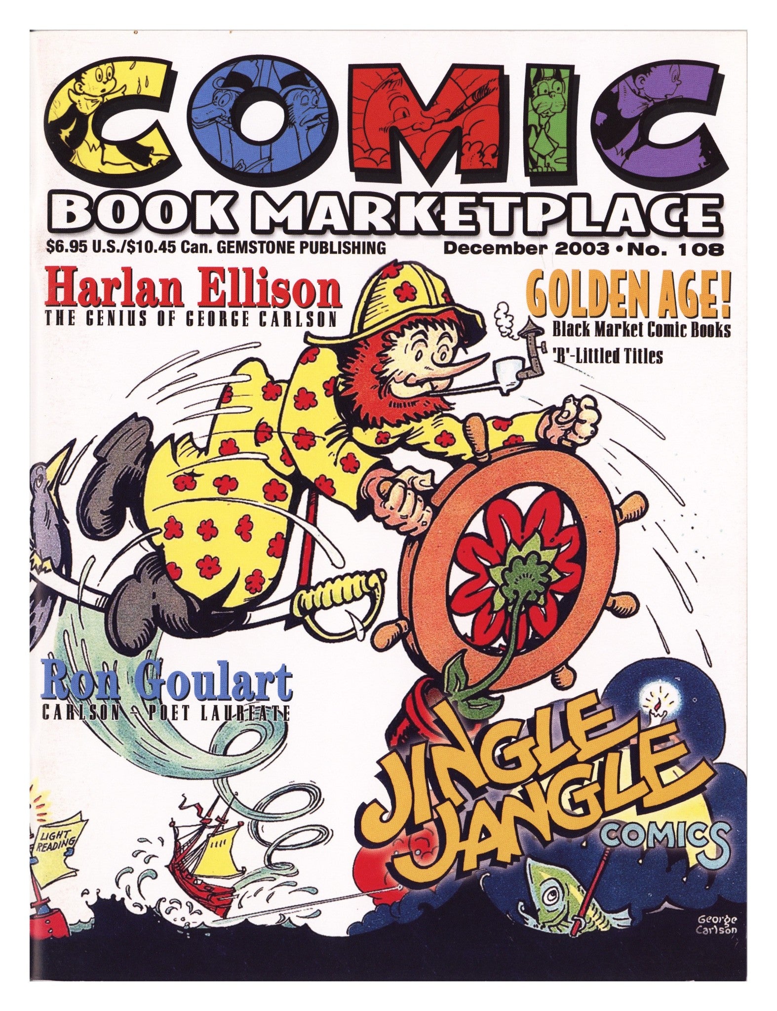 Comic Book Marketplace 108 VF (8.0) (2003) 