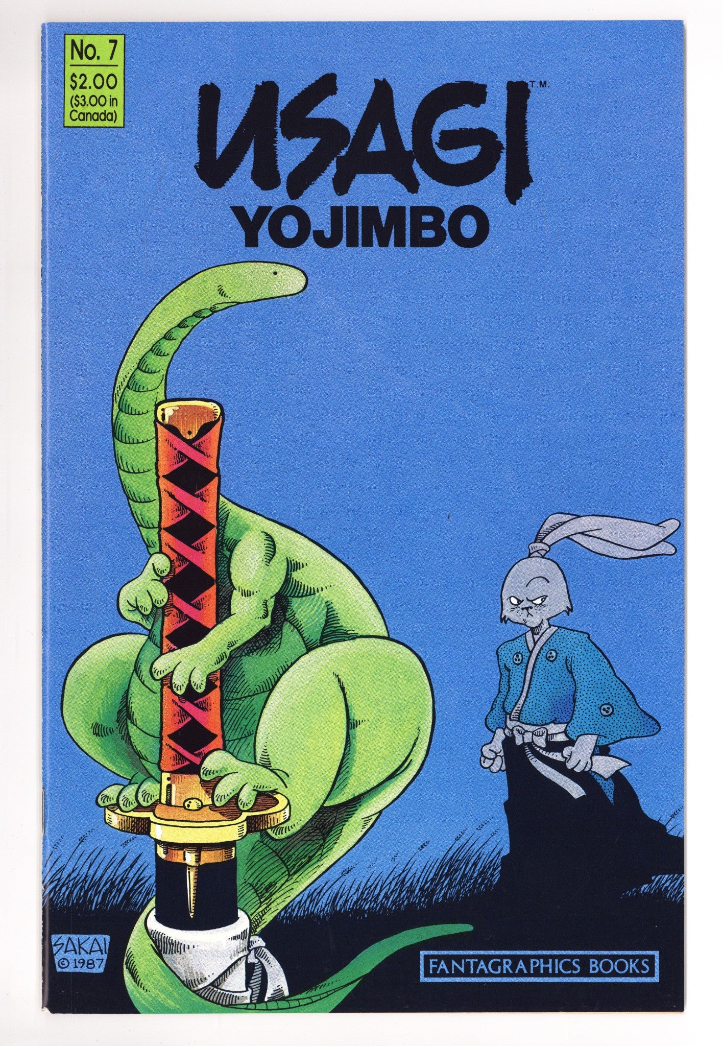 Usagi Yojimbo Vol 1 7 VF/NM (9.0) (1988) 