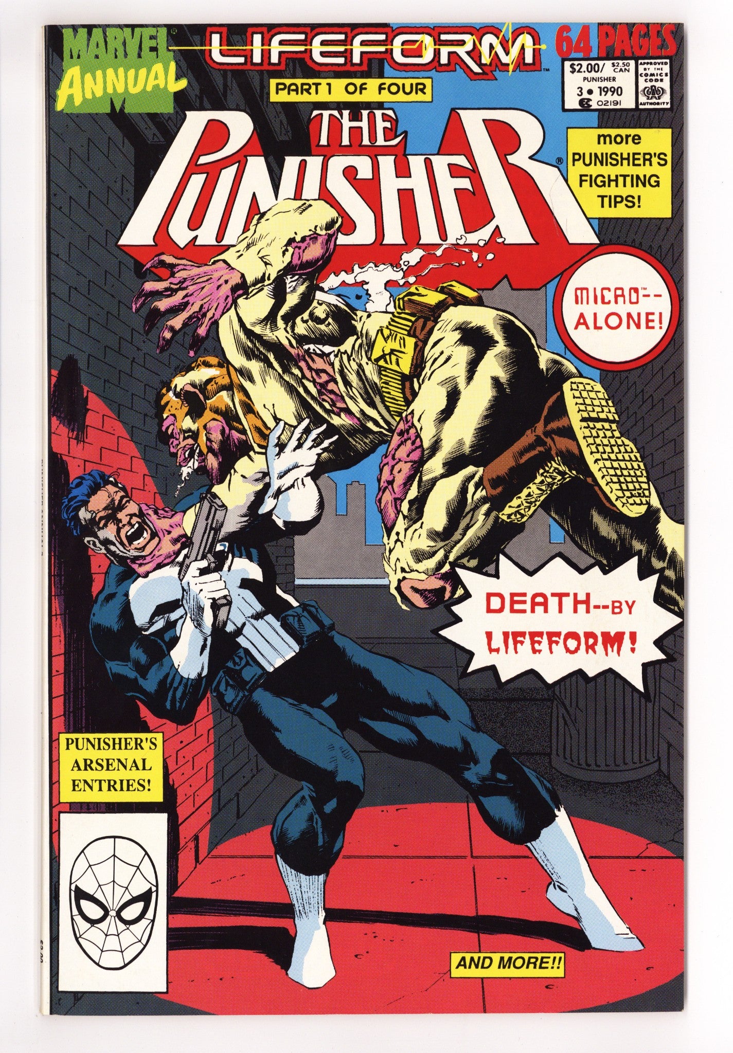 The Punisher Annual Vol 2 3 High Grade (1990) 