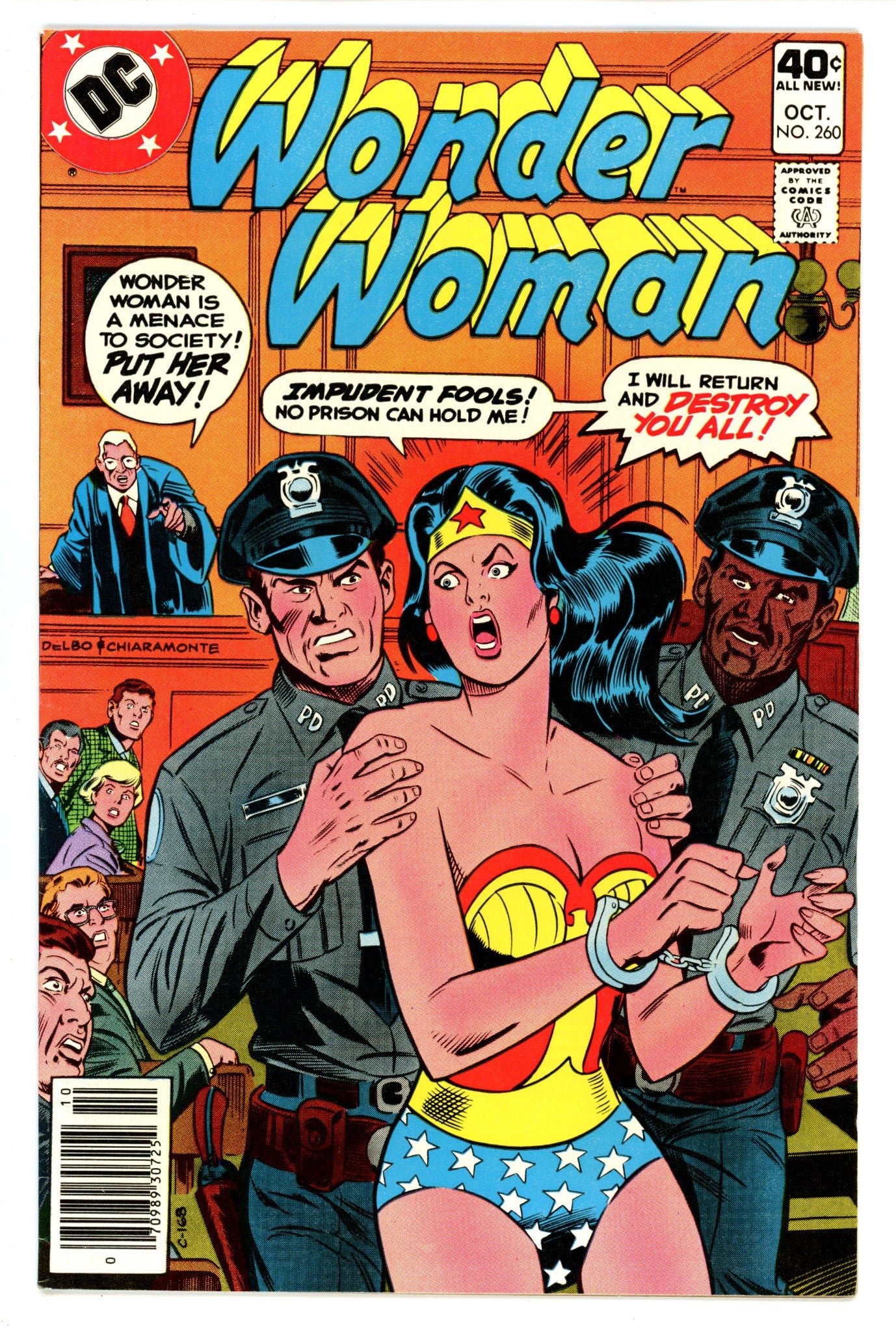 Wonder Woman Vol 1 260 FN/VF (7.0) (1979) 