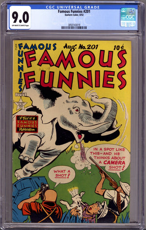 Famous Funnies 201 CGC 9.0 (VF/NM) (1952)