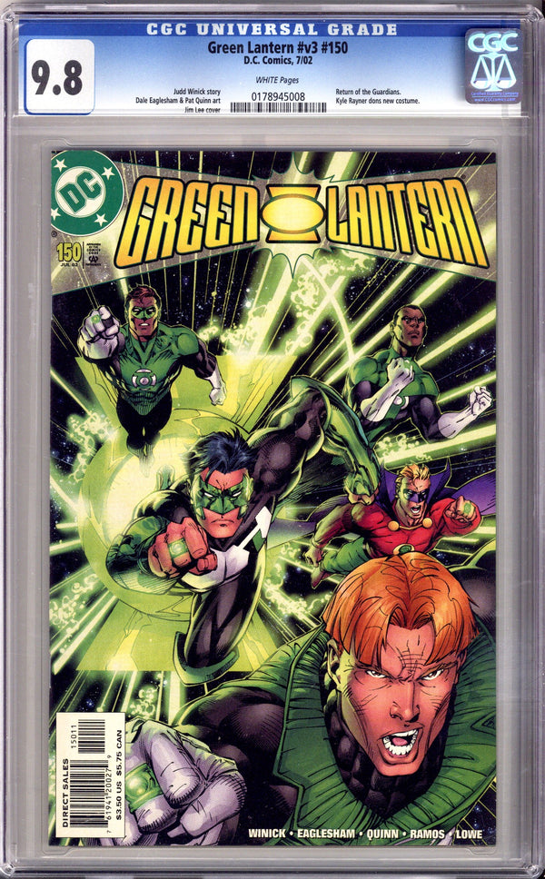 Green Lantern Vol 3 143 CGC 9.8 (NM/M) (2001)