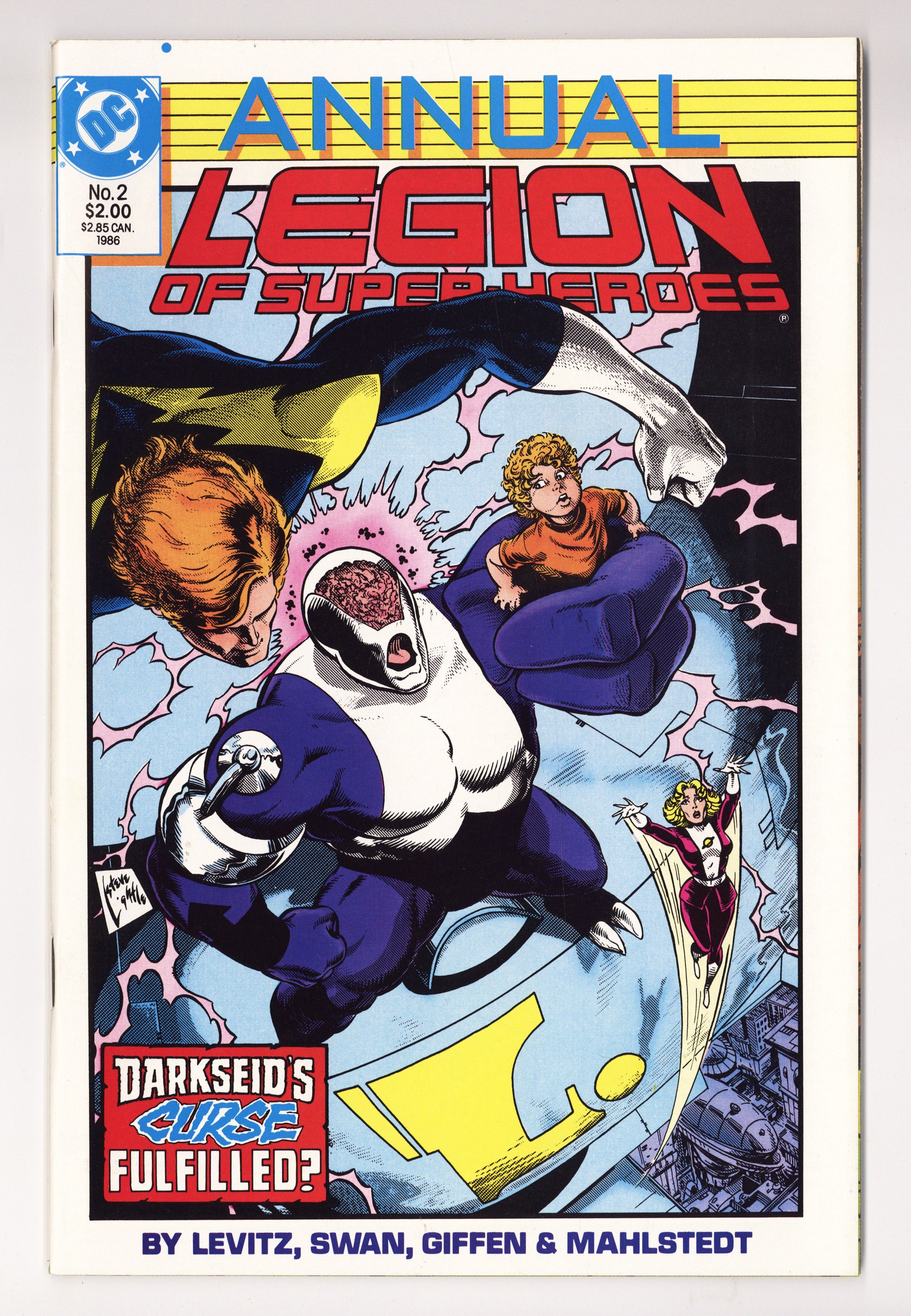 Legion of Super-Heroes Annual Vol 3 2 High Grade (1986) 