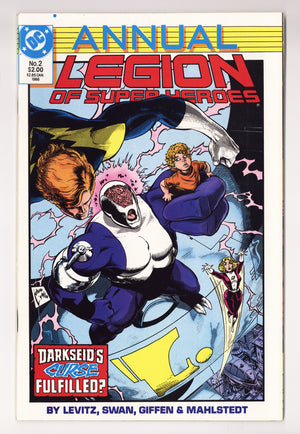 Legion of Super-Heroes Annual Vol 3 2 High Grade (1986)