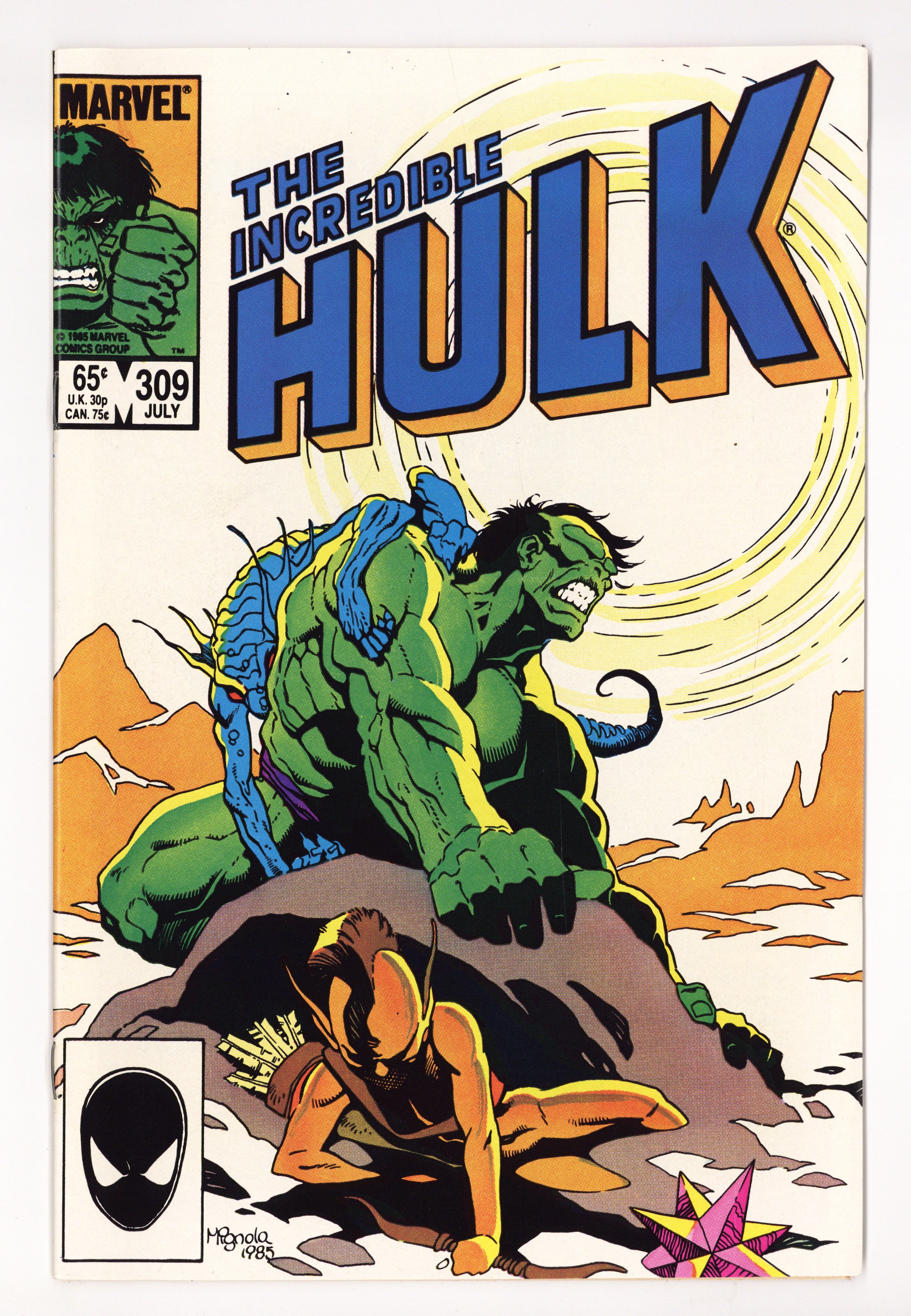 The Incredible Hulk Vol 1 309 High Grade (1985) 