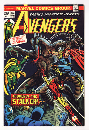 The Avengers Vol 1 124  VF/NM (9.0)   (1974)