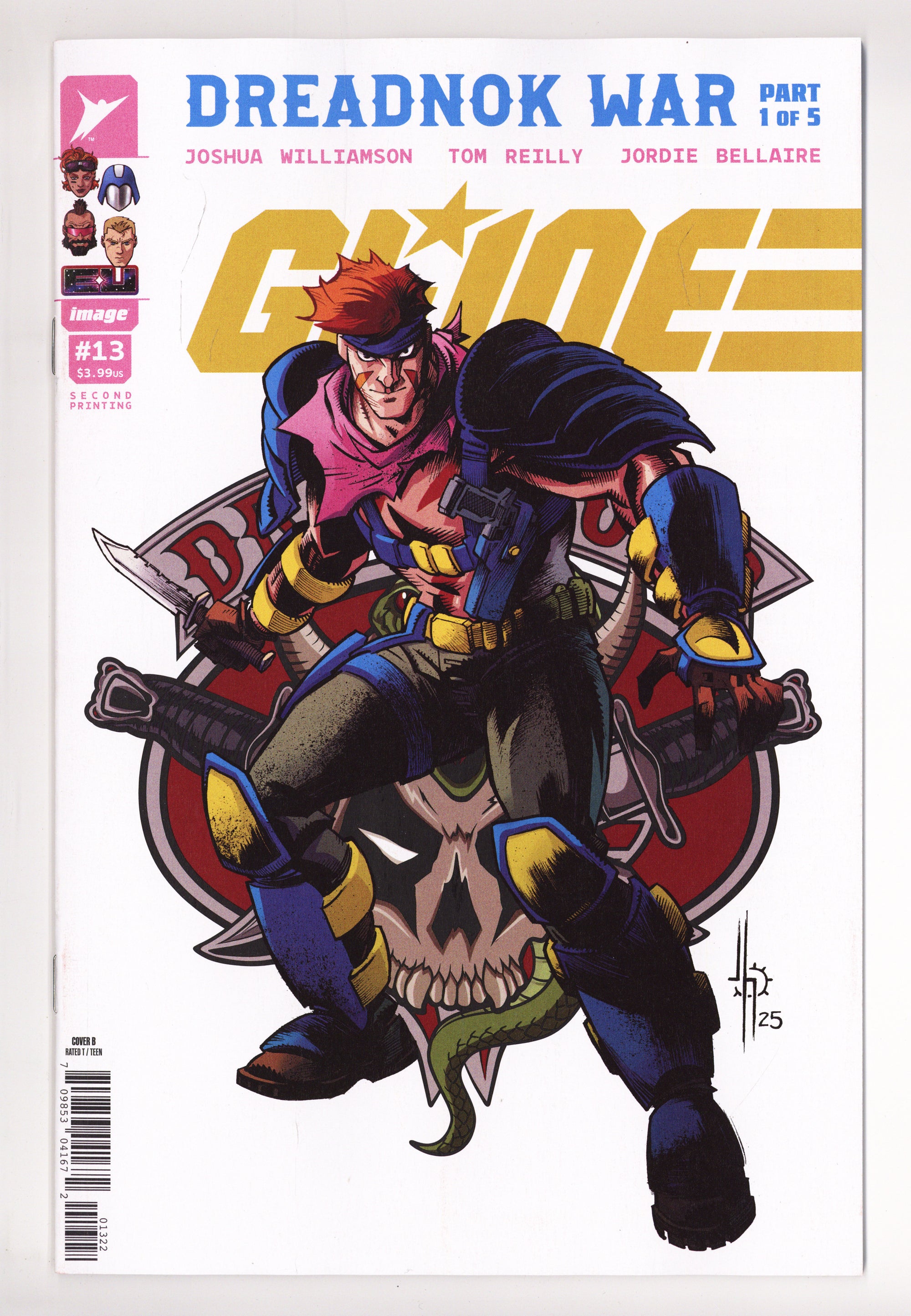 G.I. Joe 13 Howard Zandar 2nd Print Variant (2026)