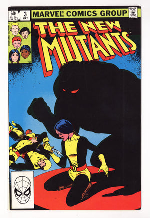 The New Mutants Vol 1 3 High Grade (1983)