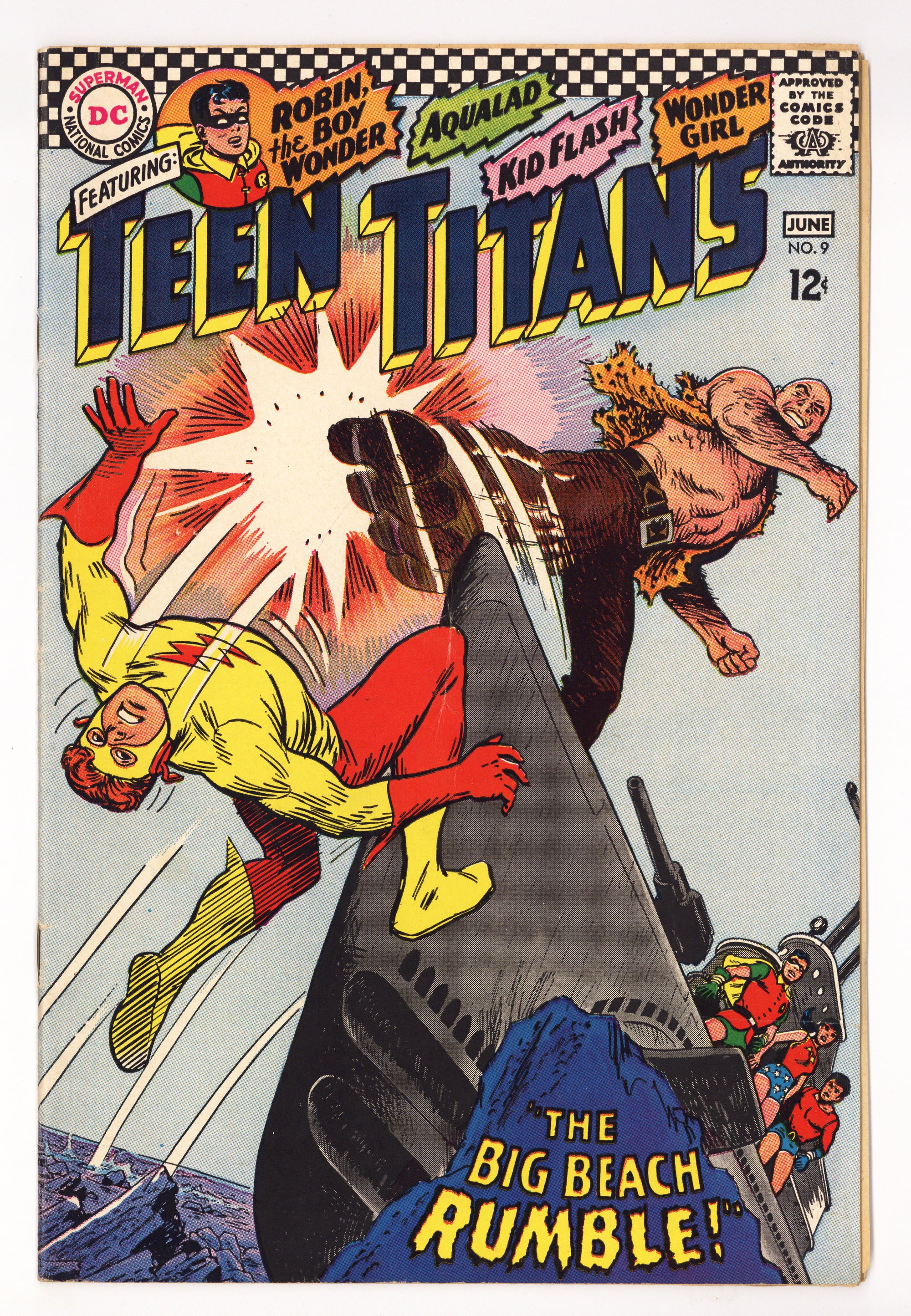 Teen Titans Vol 1 9 VG- (3.5) (1967) 