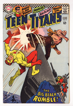 Teen Titans Vol 1 9 VG- (3.5) (1967)