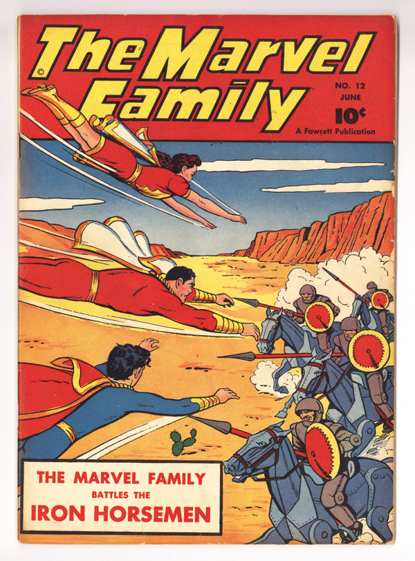The Marvel Family 12 FN (6.0) (1947)
