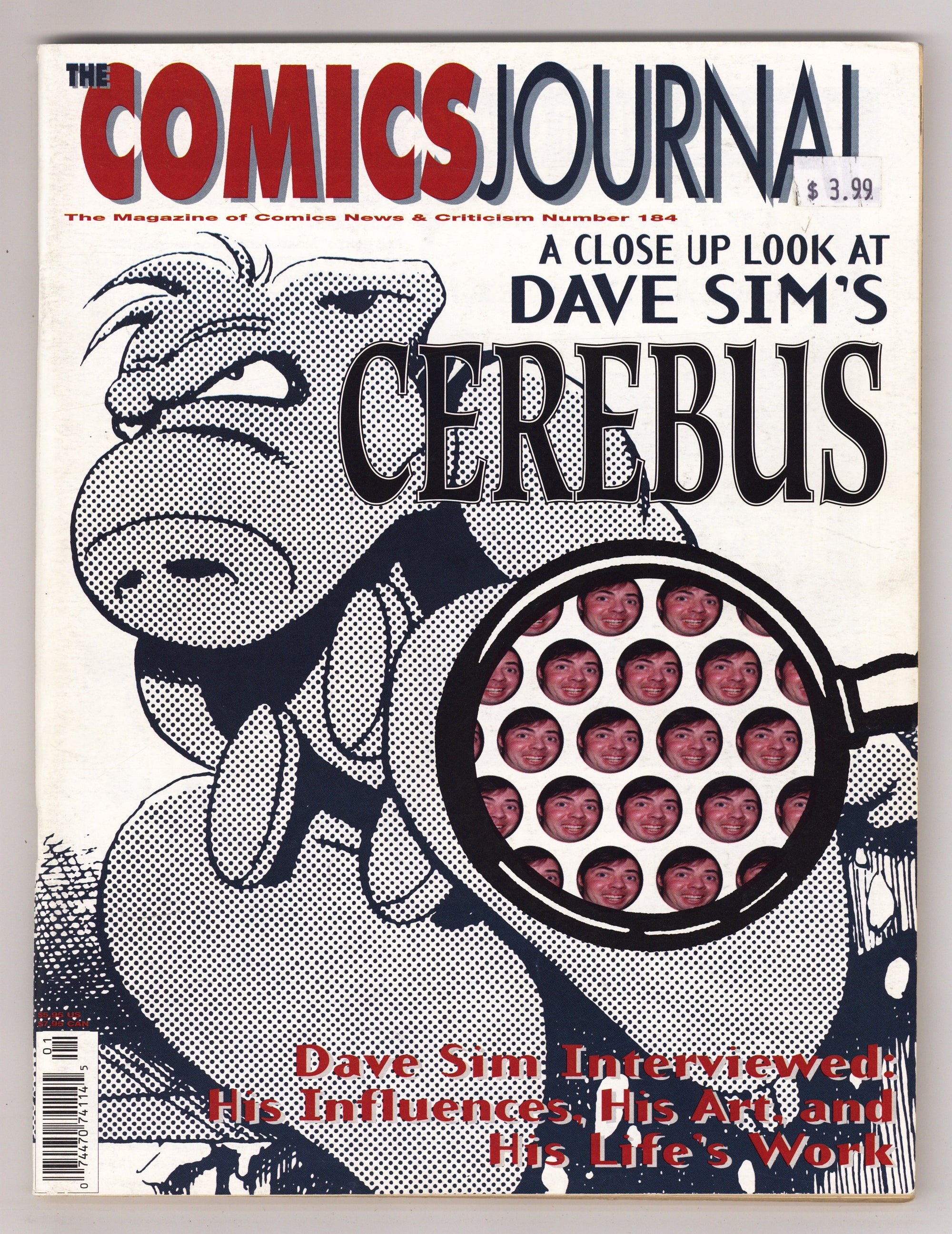 The Comics Journal 184 Low Grade (1996) 