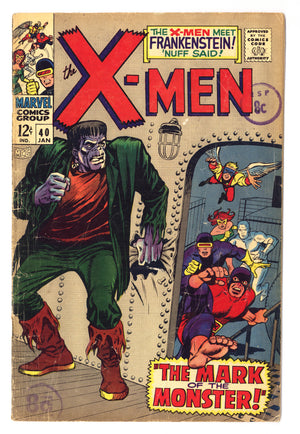 The X-Men Vol 1 40  GD/VG (3.0)   (1968)