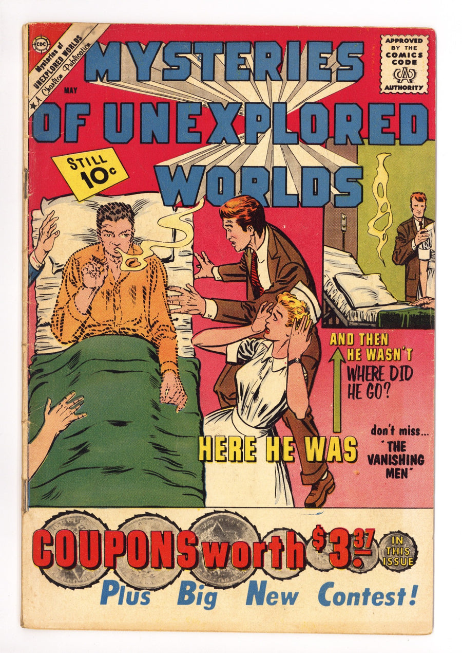 Mysteries of Unexplored Worlds 24 GD/VG (3.0) Tape (1961) 