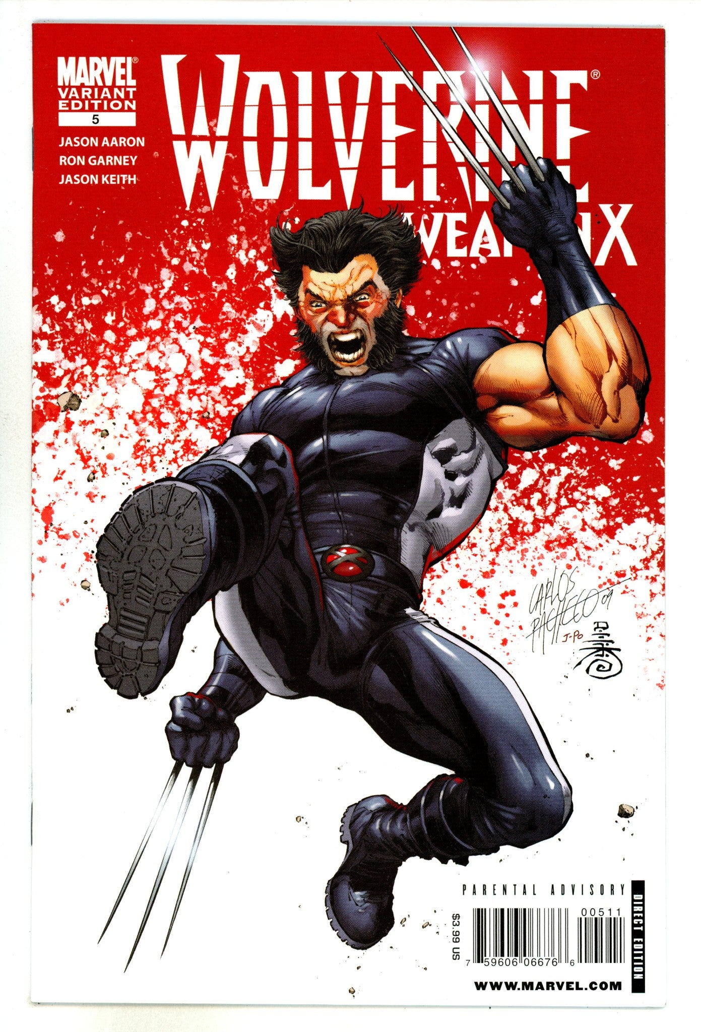 Wolverine Weapon X 5 High Grade (2009) Pacheco Variant 