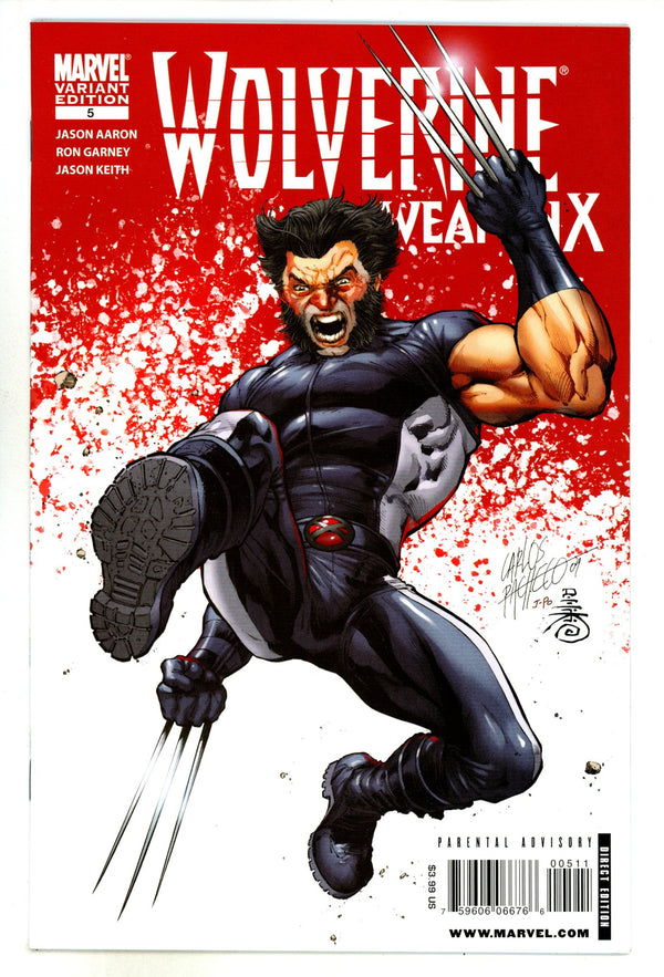 Wolverine Weapon X 5 High Grade (2009) Pacheco Variant